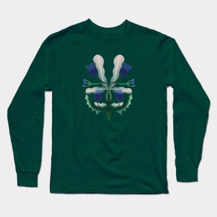 Cornflower botanical Long Sleeve T-Shirt